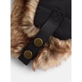 thumbnail image 4 of Ozark Trail Men's Faux Fur Trapper Hat, Black Soot, One Size Fits Most, 4 of 4