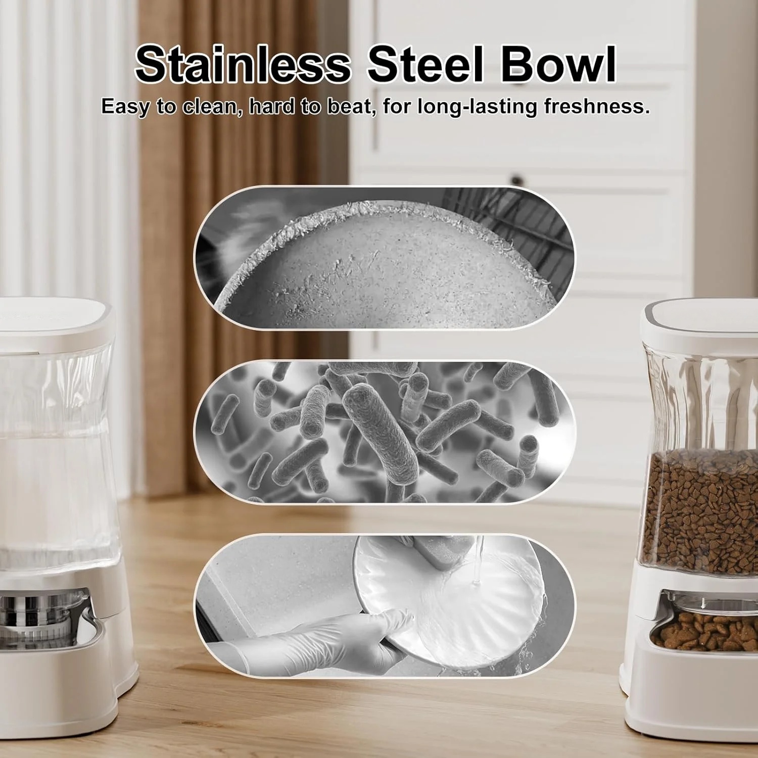 Nomipaw Automatic Gravity Feeder and Water Dispenser photo 5
