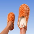 thumbnail image 4 of POROPL Slippers for Women,Fuzzy Slippers Warm Soft Indoor Non-Slip Quiet Sole House Shoes, 4 of 5