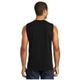 thumbnail image 2 of District Men's V.I.T. Sleeveless Muscle Tank Top Black X-Small, 2 of 4
