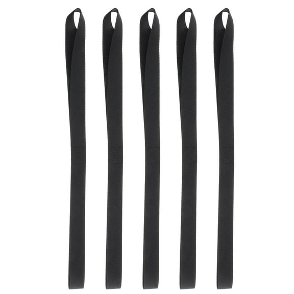 Masteelf 5-Pack Cargo Binder Straps with Tightening Buckle, Roof Rack Tie Down Luggage Straps for Secure Transport