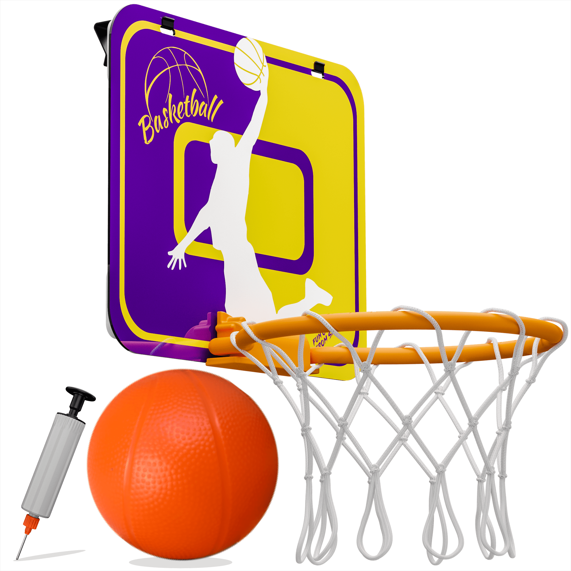 LITTNEO Mini Basketball Hoop for Kids 12 x 9.5 Mini Backboard, Mini Hoop  and Mini Ball, Indoor Basketball Hoop for Young Kids 