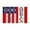 K, variant on Zhourta 4th of July Table Mats 17.7x11.8Inch Patriotic Independence Day Kitchen Dining Decor Washable Oil Resistant Linen Placemats for Party