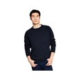 thumbnail image 3 of And Now This Men’s Solid Fleece Sweatshirts, Black, XX-Large, 3 of 3