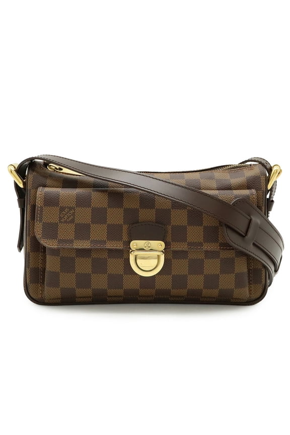 Pre-Owned LOUIS VUITTON Damier Ravello GM Shoulder Bag Long Strap N60006 (Good)