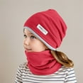 thumbnail image 2 of AWZXDE Winter Hats For Kids Hat And Neck Warmer Cozy Scarf Combo For Boys Girls Toddler Cold Weather, 2 of 5