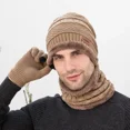 thumbnail image 4 of * 4 Conjunto Gorro Bufanda Guantes Frío Tejido Lana Unisex, 4 of 6