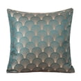 thumbnail image 4 of Funda de almohada decorativa de 45,7 x 45,7 cm, versátil, para sofá. Verde, 4 of 9