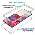 thumbnail image 2 of Dteck Case For Samsung Galaxy S21 Ultra 6.8-inch,Hybrid PC Back Case+Front Cover and TPU Full Body Protective Cover Transparent Gel Case Shockproof Anti-Scratch Phone Cover,Clear, 2 of 9