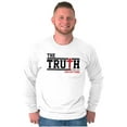 thumbnail image 3 of Truth John 14:6 Christian Verse Long Sleeve TShirt Men Women Brisco Brands S, 3 of 6
