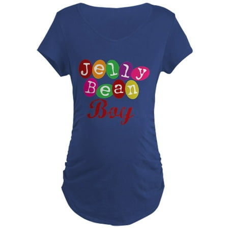 

CafePress - Jelly Bean Boy Maternity T Shirt - Maternity Dark T-Shirt