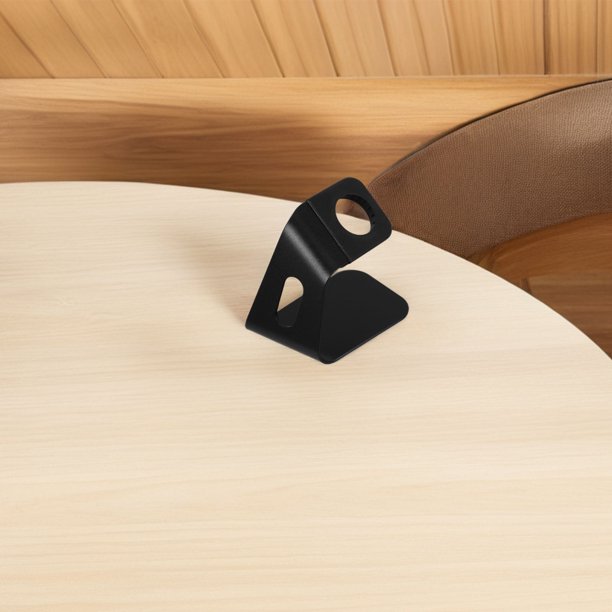 Raindrops Base Cargadora Para Negro Con Elegante Y Gestión De Cables Para Uso En O Escritorio