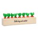 thumbnail image 1 of Juguete de madera ños pequeños de 1 2 3 años de edad-juguetes Montessori de desarrollo ños y niñas, juguetes educativos de de - Zanahorias sólo zanahorias zanahorias Sunnimix cubo de clasificación de forma, 1 of 7