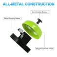 thumbnail image 3 of Desk Call Bell 2.5" Diameter, Dinner Desk Front Bell, Black/Green, 3 of 7