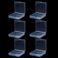 thumbnail image 1 of Dinheiro 6 Piezas Mini Cajas de Contenedores de Almacenamiento de Cuentas Transparentes de Plástico para Recoger Artículos Pequeños, Cuentas, Joyas, 1 of 5