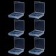 thumbnail image 1 of Dinheiro 6 Piezas Mini Cajas de Contenedores de Almacenamiento de Cuentas Transparentes de Plástico para Recoger Artículos Pequeños, Cuentas, Joyas, 1 of 5