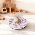thumbnail image 3 of Iauyy Pet Couch Donut Cat Bed for Indoor Cats/Small Dogs Washable & Machine with Non-slip Bottom Calming Cat Furniture, Holding An Ice Cream Stick (S), 3 of 8