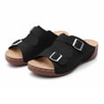 thumbnail image 7 of Viluyesy Womens Slide Sandals, Soft Sole Slip-On Wide Width 2026 Ladies Summer Comfortable Shoes Black US6, 7 of 7