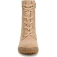 thumbnail image 3 of Naturalizer Women's Callie Lace Up Heeled Bootie Tan Suede 9.5W, 3 of 5