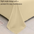 thumbnail image 5 of Flat Bed Sheet, Comfortable Breathable Twin Sheet Dormitory Bed Sheet, Home Solid Color Soft Bed Sheets Bedding Flat Sheet, Soft Brushed Microfiber, 5 of 5