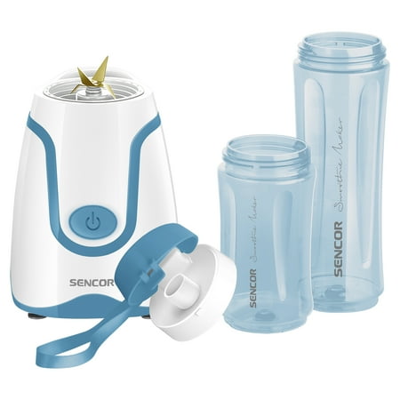 Sencor - 20 Oz. Smoothie Blender with Travel Bottles - Turqoise