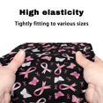 thumbnail image 7 of HELLHERO Pink Ribbon Breathable Back Rest Covers Rollator Walker Seat Covers & Cover Only Waterproof and Protective Cover for Elderly, 7 of 7
