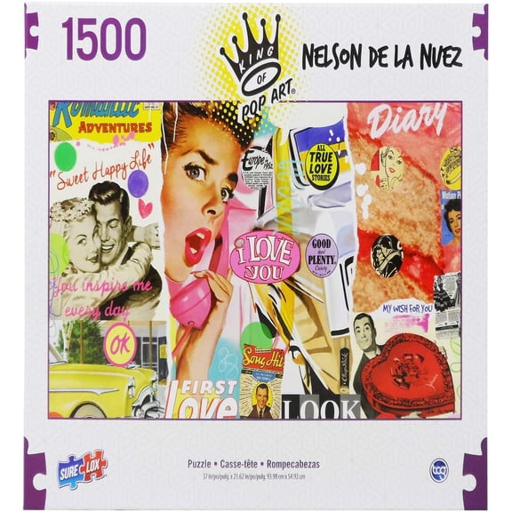 Sweet Happy Life 1500PC Puzzle by King of Pop Art Nelson De La Nuez