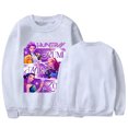 thumbnail image 1 of Pop cazadora para niña Demo-n Hunters Graphic Round-Neck Short Sleeve T Shirt For Kids Youth Fashion Tee With Cartoon Print Design Soft Blend Top For Children （White）, 1 of 2
