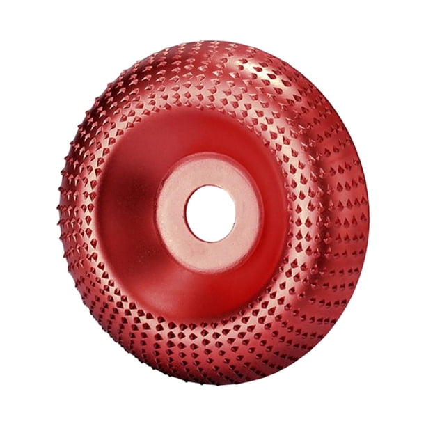 Amoladora de disco de amoladora de 100 mm, almohadilla de disco de lijado para pulido, portátil duradero Rojo Sharpla disco de amoladora angular