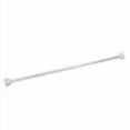 thumbnail image 2 of Zenna Home Rust-Resistant Adjustable Tension Decorative Shower Rod, White, 2 of 5