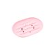 thumbnail image 1 of Matsuzay Jabonera de baño de silicona, soporte para plato, bandeja de esponja, drenaje de agua, antideslizante, ducha, senderismo, cocina, baño Almacenamiento y organización del hogar Rosa Matsuzay HA082356-05, 1 of 6
