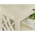 thumbnail image 3 of Whitley Antique White Console Table, 3 of 16