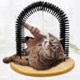 thumbnail image 1 of 2020 Hot Amazon Self Grooming Arch Scratching Board Cat Play Toy con Catnip Mouse oso de fresa Electrónica, 1 of 5