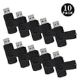 thumbnail image 1 of KEXIN 10 Pcs Clés USB 1 Go, Lot de Clés USB 2.0 Noires, 1 of 5