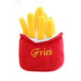 thumbnail image 1 of Cute Funny Cleaning Teeth Puppy Playing Squeaky French Fries Dog Toys Pet Interacative Pet Chew Toys Pet Supplies FRENCH FRIES, 1 of 1