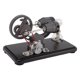 thumbnail image 3 of Kit de modelo de motor Stirling, modelo de generador de motor Stirling negro, modelo de experimento de ciencia física, juguete educativo, 3 of 14