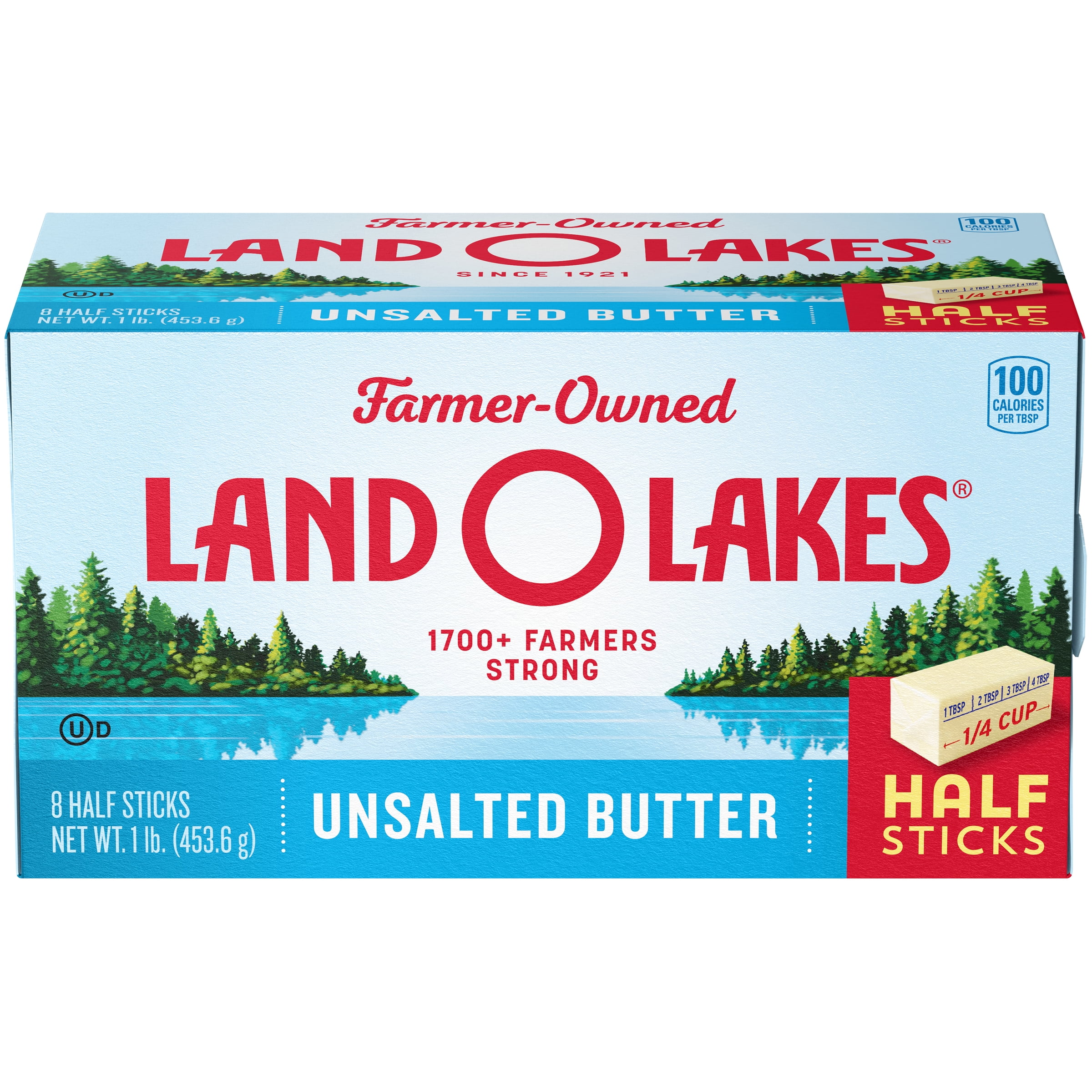 Great Value Unsalted Sweet Cream Butter 16 Oz 4 Sticks Walmart Com Great Value Unsalted Sweet Cream Butter 16 Oz 4 Sticks Walmart Com