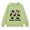 Light Green, variant on CPNG Girls and Boys Christmas Sweatshirt Cute Printed Crewneck Long Sleeve Pullover Sweatshirts Casual Daily Pullover Top