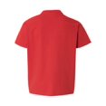 thumbnail image 2 of Gildan Youth Softstyle T-Shirt, M, Red, 2 of 2
