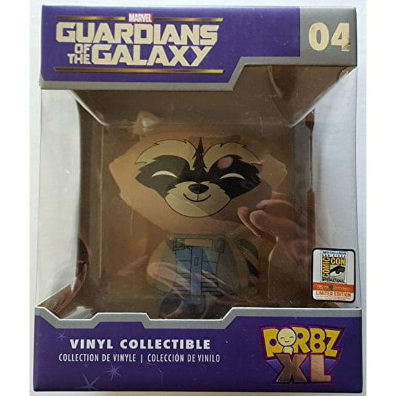 Funko 2015 Convention Exclusive Dorbz XL 6" Guardians Of The Galaxy Rocket Raccoon