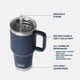 thumbnail image 2 of Taza YETI Rambler de 1 litro con pajita 2.0 aislante, color rosa tropical, 2 of 9