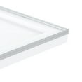 thumbnail image 5 of Marquette 42" x 34" Single or Double-Threshold Shower Pan Base with Center Drain and Removable Flange in Glossy White, 5 of 5