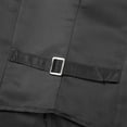 thumbnail image 6 of Manyakai Women's Sparkle Sequins Waistcoat Open Front Jacket Sleeveless Coat Vest Tops Black 3XL, 6 of 7
