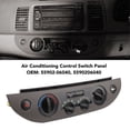 thumbnail image 4 of AC Heater Climate Control Panel, Dashboard Air Conditioning Switch Panel Bezel Replacement for  2002-2006 OEM 55902-06040, 4 of 7