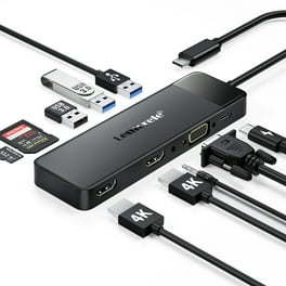 Amazon.com: BYEASY USB C Hub Stand Holder, 7 in 1 Docking