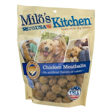 Milo S Kitchen Chicken Meatballs Dog Treats Milo S Kitchen Chicken Meatballs Dog Treats