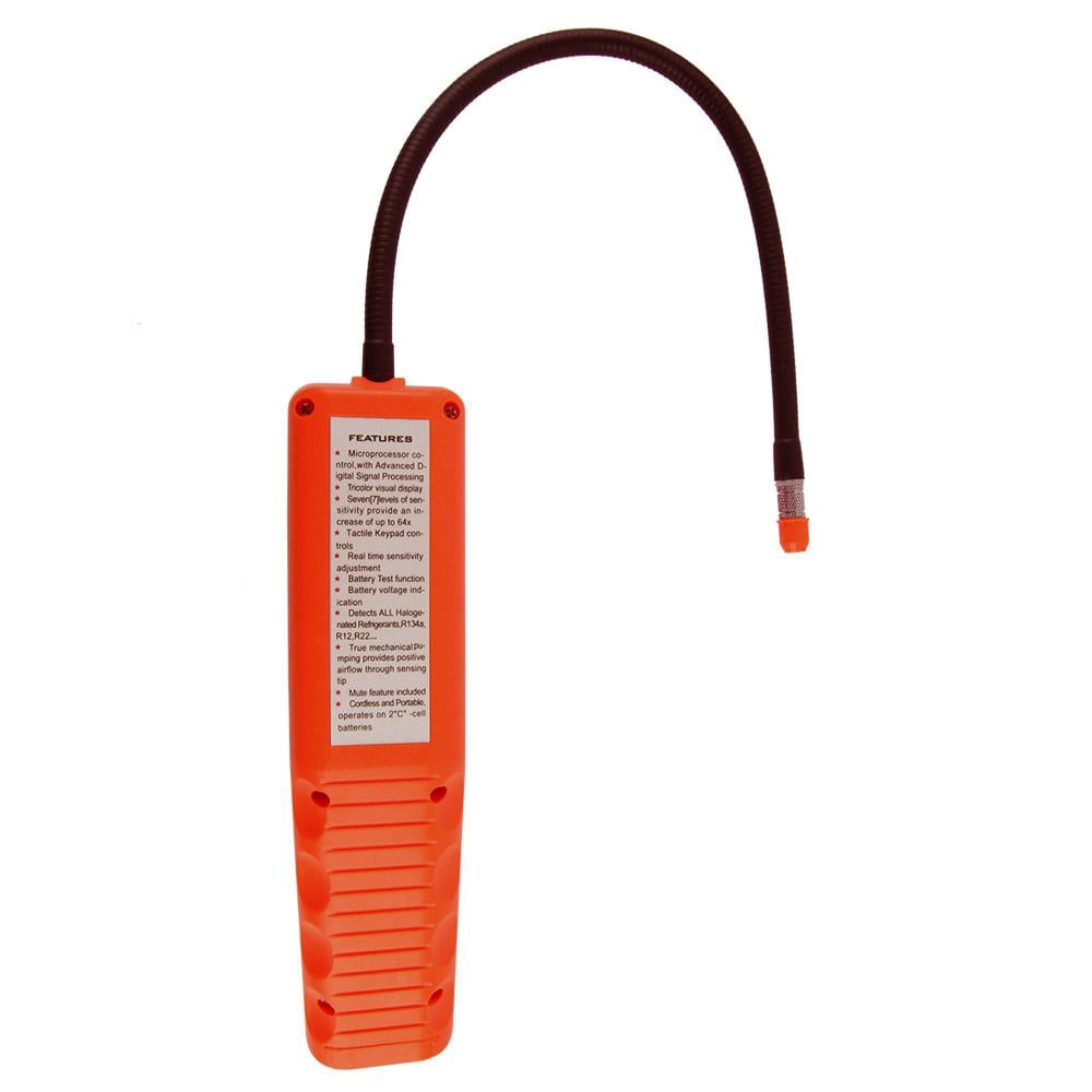 Elitech HVAC Leak Detector Halogen Gas Tester HVAC Refrigerant AC Sniffer R22 R410A R134A