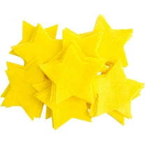Playfully Ever After 3 Inch 35pc Felt Stars (Yellow)
