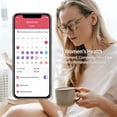 thumbnail image 5 of Wrongduck Retro Mart Ring for Women & Men, Bluetooth Fitness Activity Tracker Ring, Sleep & Step Tracking, IP68 Waterproof, Wireless Charging, iOS Android, 5 of 10