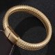 thumbnail image 1 of Pulsera De Cierre Magnético De Cuero Trenzado Para Hombre , Accesorios De Joyería Gao Jiahui unisex, 1 of 2